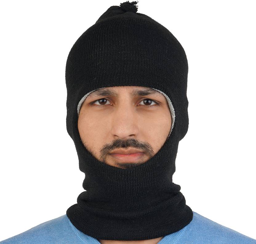 Ray of light black balaclava view 1