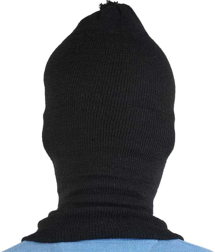 Ray of light black balaclava view 3