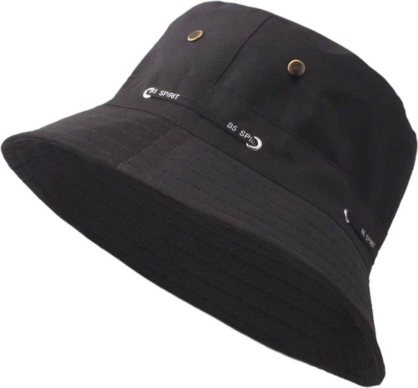 Ray of light black drawcord bucket hat view 1