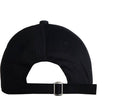 Ray of light black embroidered cap view 1