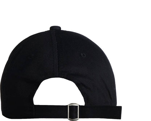 Ray of light black embroidered cap view 1