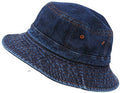 Ray of light blue bucket hat view 1