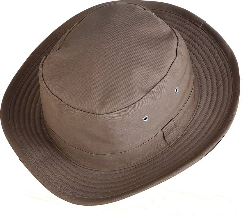 Ray of light brown cricket hat view 2
