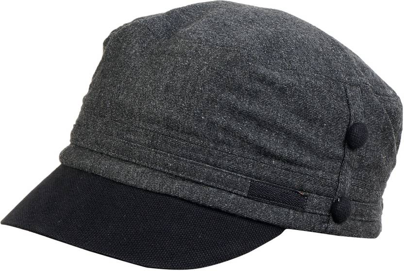 Ray of light charcoal button detail cap view 1