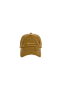 Ray of Light Light Hurts corduroy cap in Beige - front view