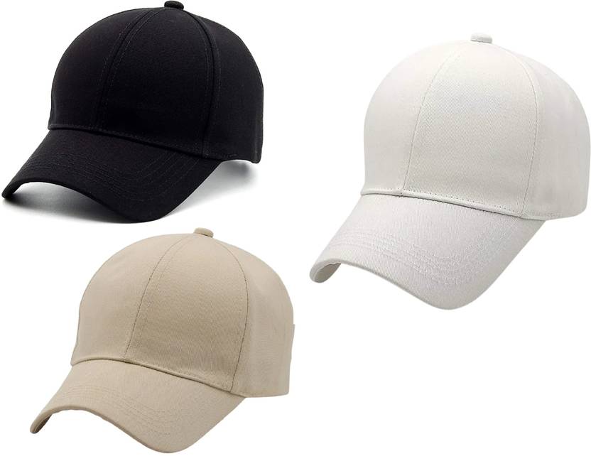 Ray of light neutral baseball caps – set of 3 view 1