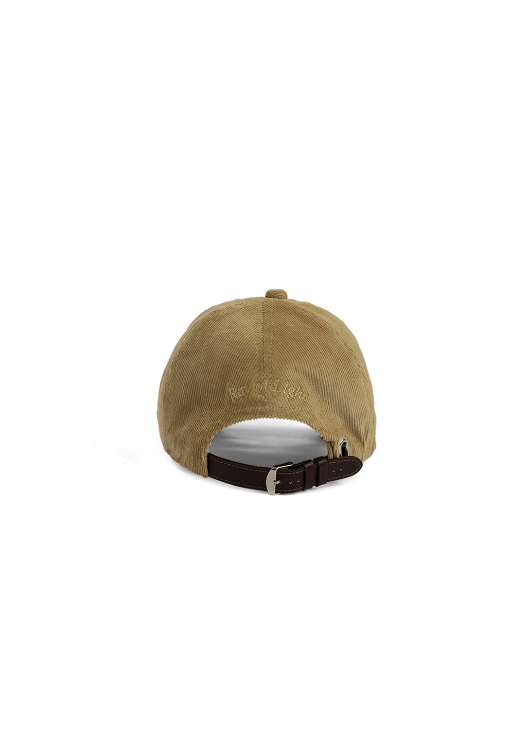 Ray of Light Offline Mode corduroy cap in Beige - back view