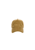 Ray of Light Offline Mode corduroy cap in Beige - front view