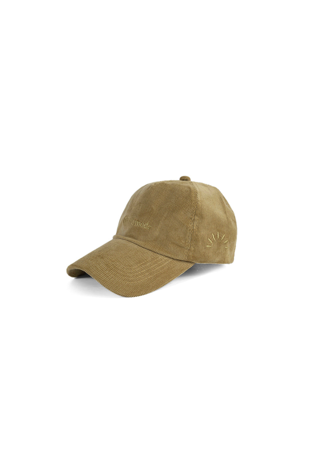 Ray of Light Offline Mode corduroy cap in Beige - left view