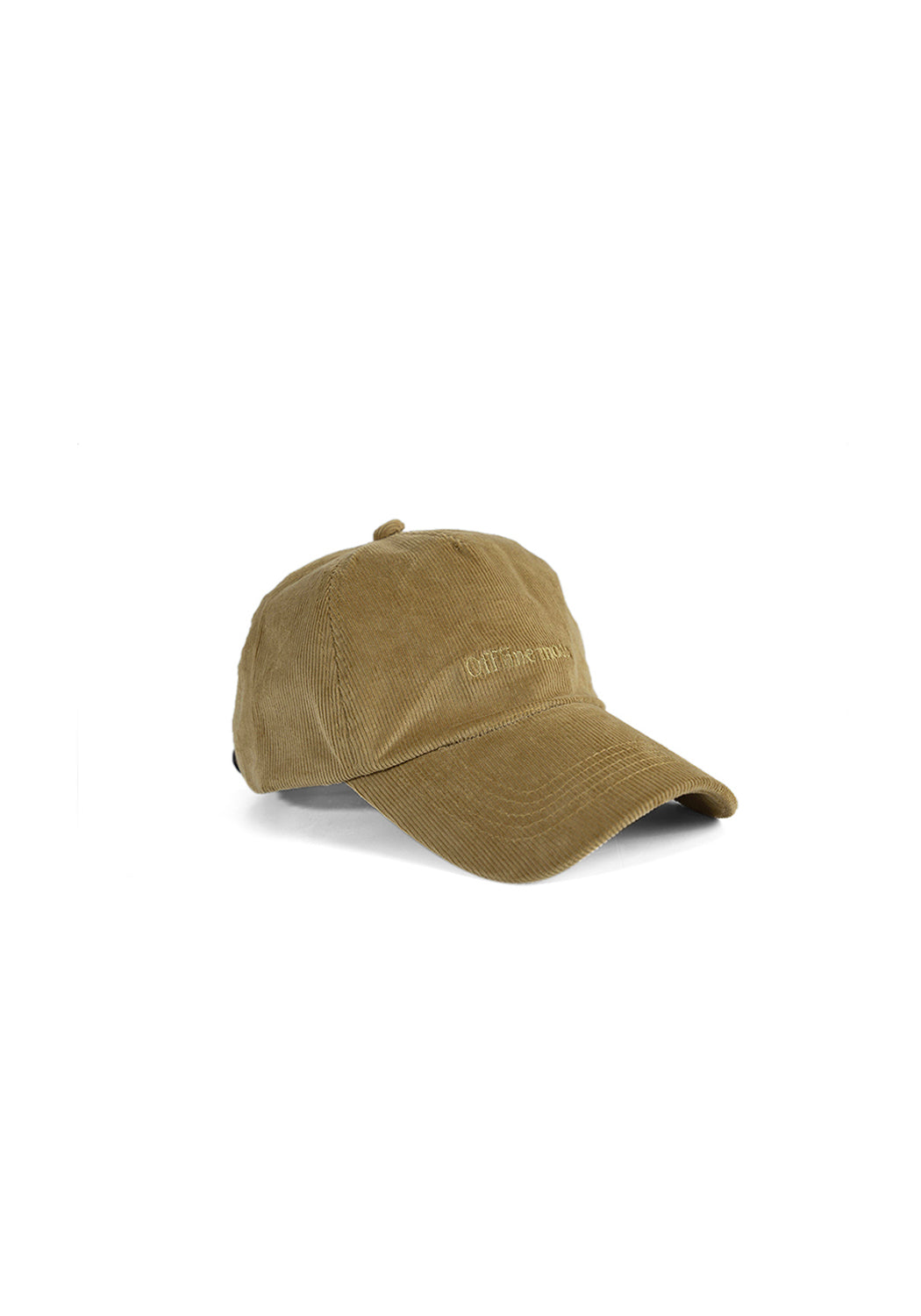 Ray of Light Offline Mode corduroy cap in Beige - right view