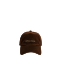Ray of Light Offline Mode corduroy cap in Brown - front view