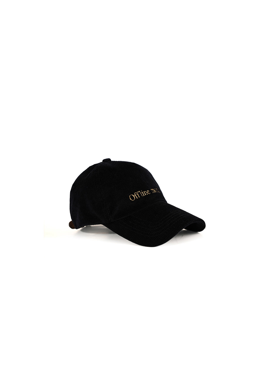 Ray of Light Offline Mode corduroy cap in Navy Blue - right view