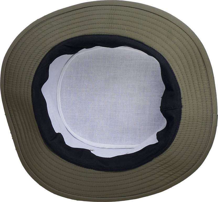 Ray of light olive cricket hat view 4