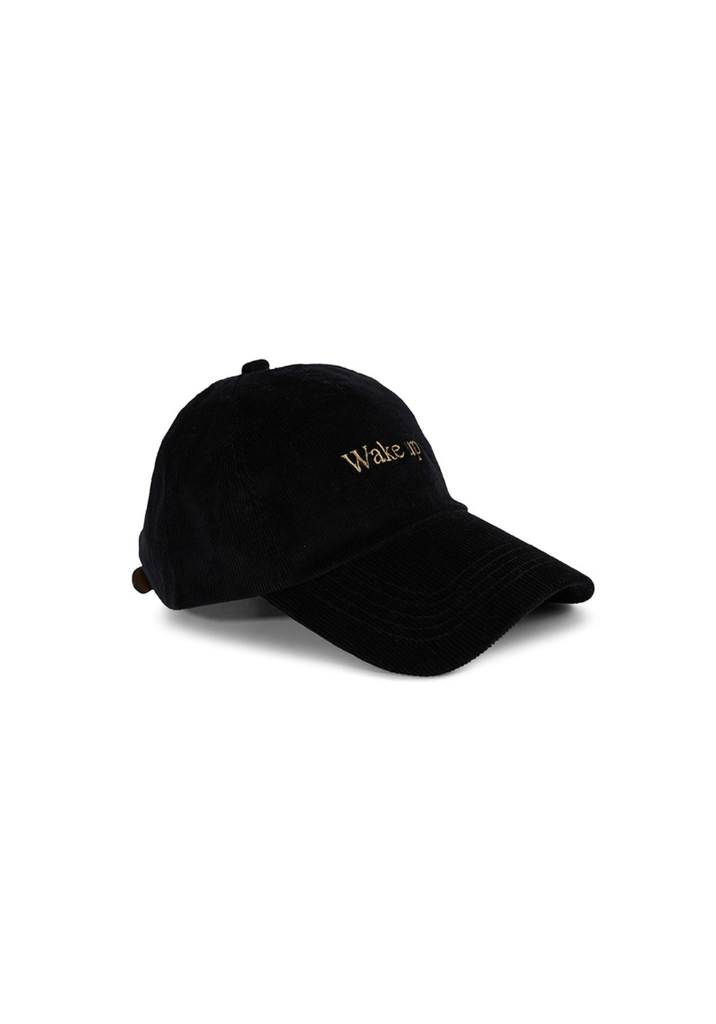 Ray of Light Wake Up corduroy cap in Navy Blue - right view