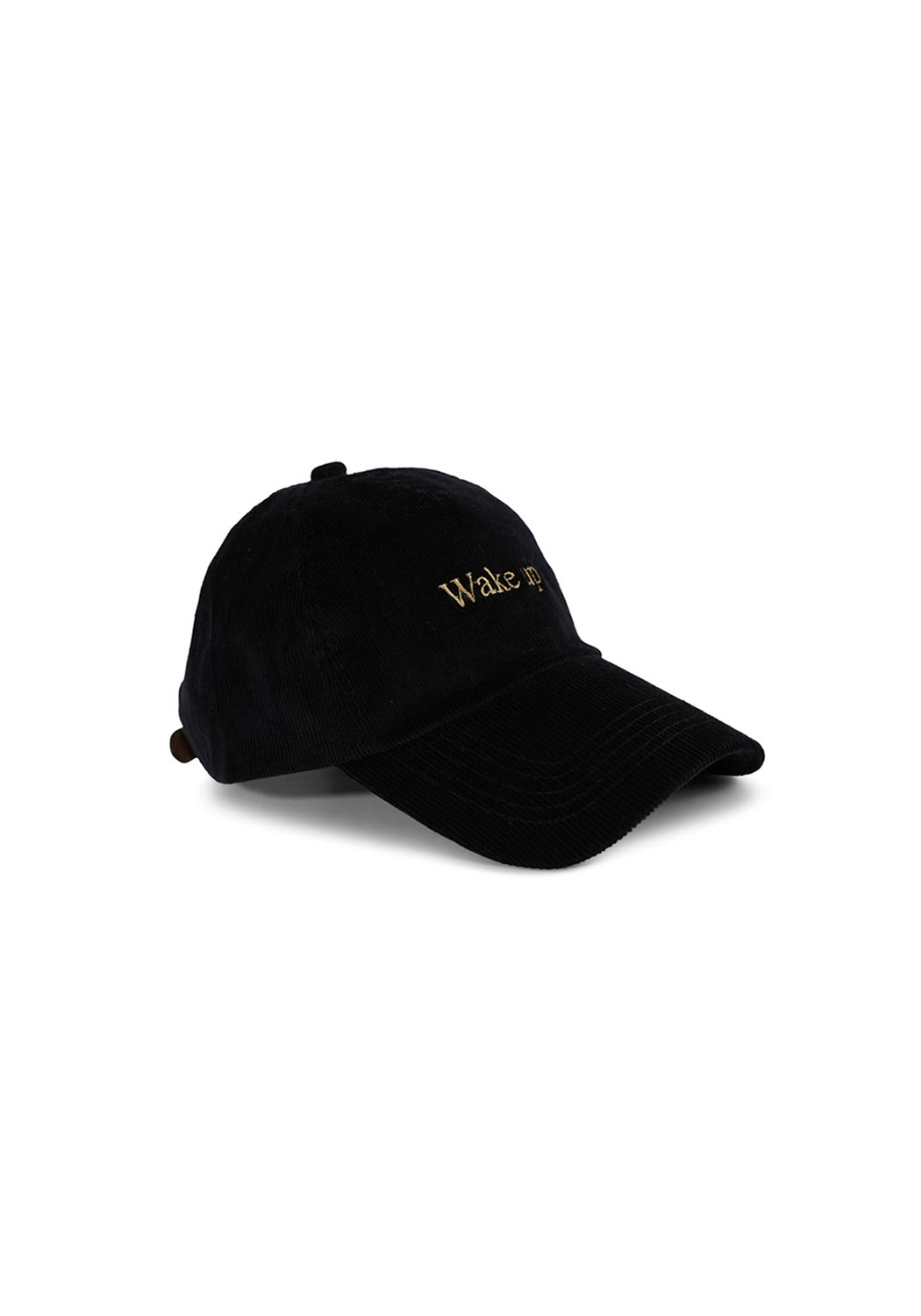 Ray of Light Wake Up corduroy cap in Navy Blue - right view