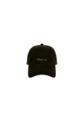 Ray of Light Wake Up corduroy cap in Olive Green - front view