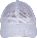 Ray of light white mesh cap view 1