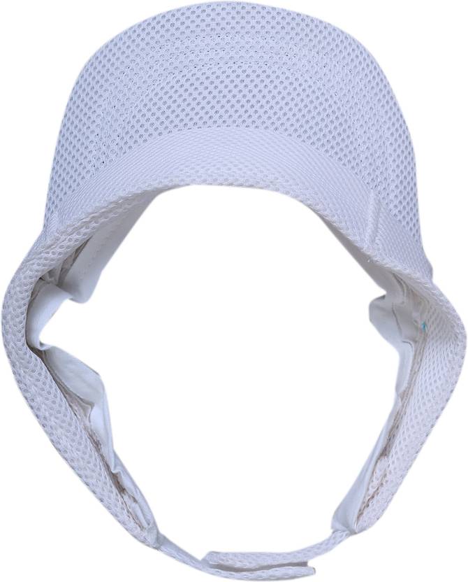 Ray of light white mesh visor view 3