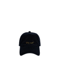 Ray of Light Why Not corduroy cap in Navy Blue - front view