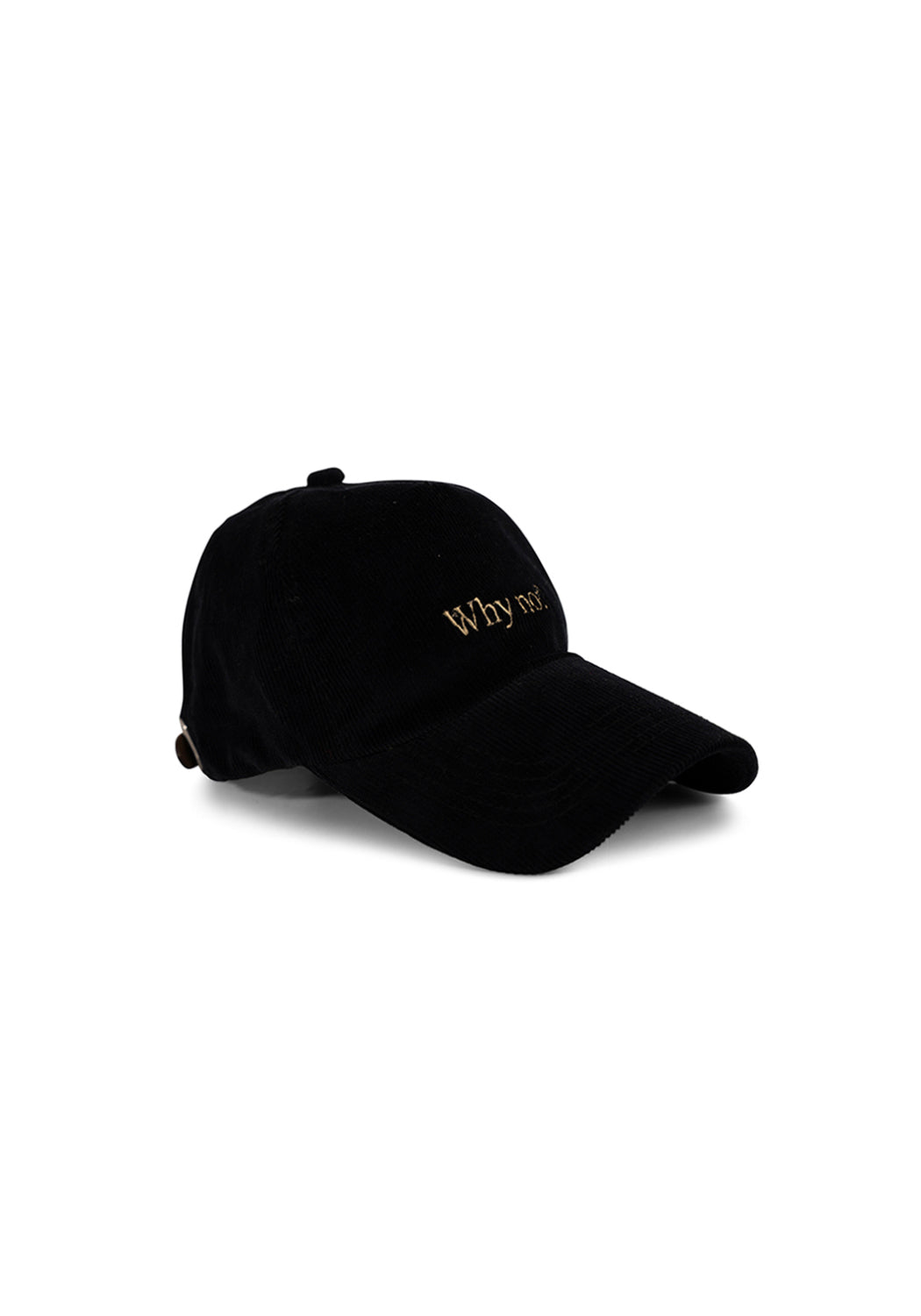 Ray of Light Why Not corduroy cap in Navy Blue - right view
