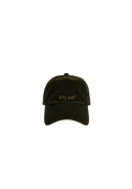 Ray of Light Why Not corduroy cap in Olive Green - front view