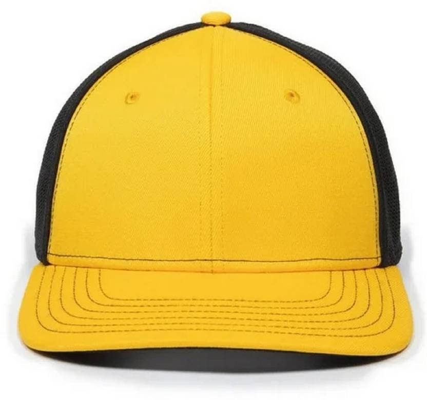 Ray of light yellow trucker cap view 2
